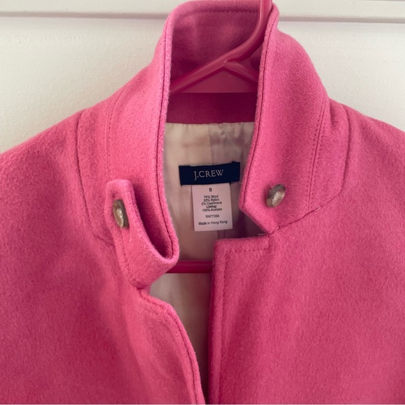 J. Crew Women’s Pink Wool Blazer Size Small - Picture 4 of 9